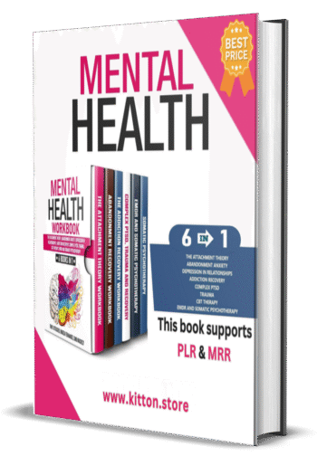 Mental Health Workbook – 6 Books in 1  / PLR & MRR